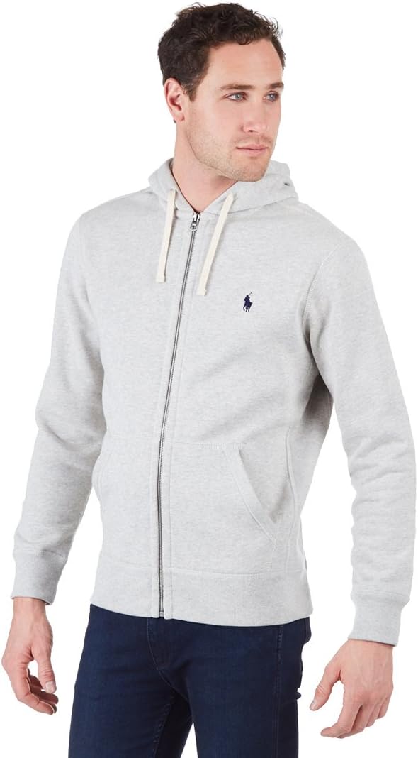 

Толстовка Polo Ralph Lauren мужская, на молнии, из двойного трикотажа, Sport Heather