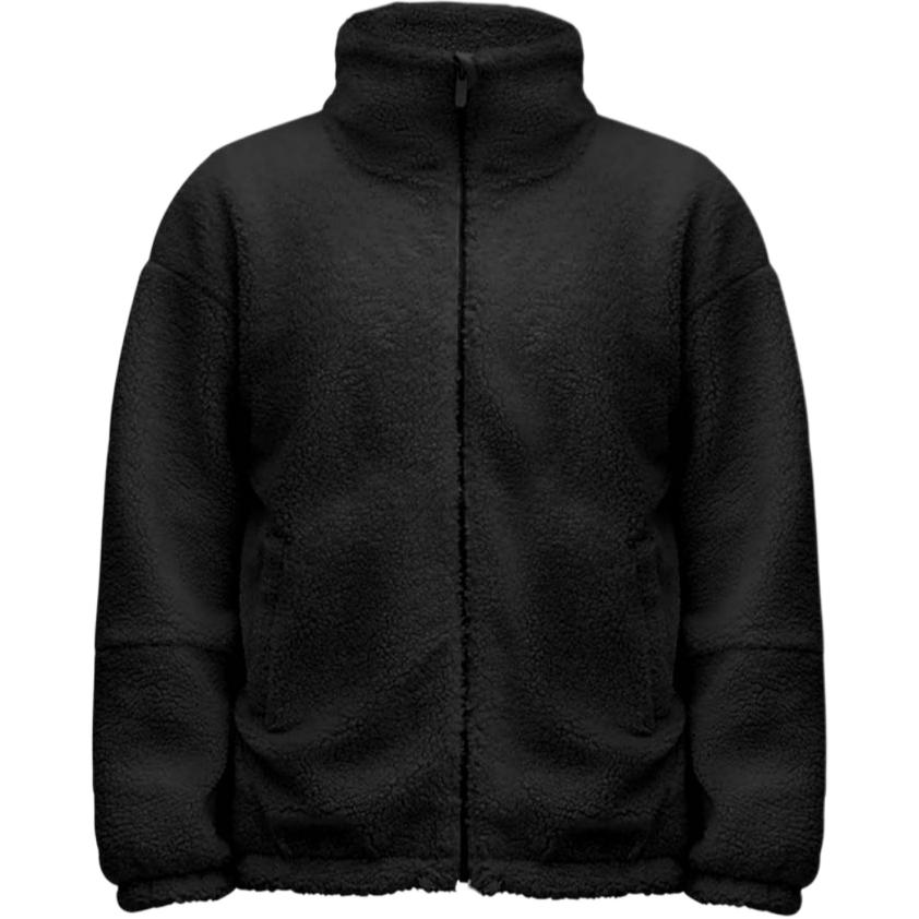 

Текстурированное пальто из флиса с бархатистой текстурой для женщин Lululemon, черный/blk