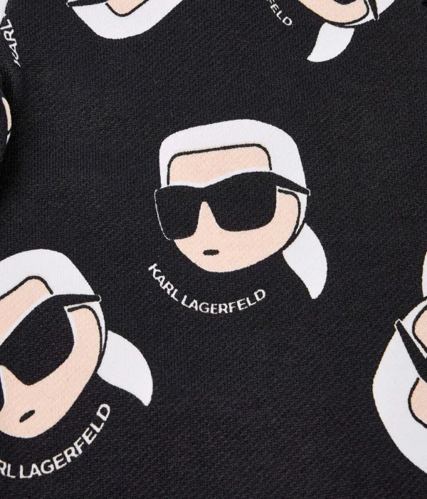 Спортивные штаны Regular fit Karl Lagerfeld Kids, черный — фото 3