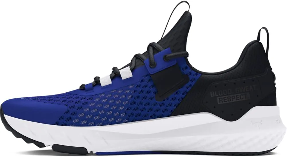 Кроссовки мужские Under Armour Project Rock Blood Sweat Respect 4, черно-белый — фото 2
