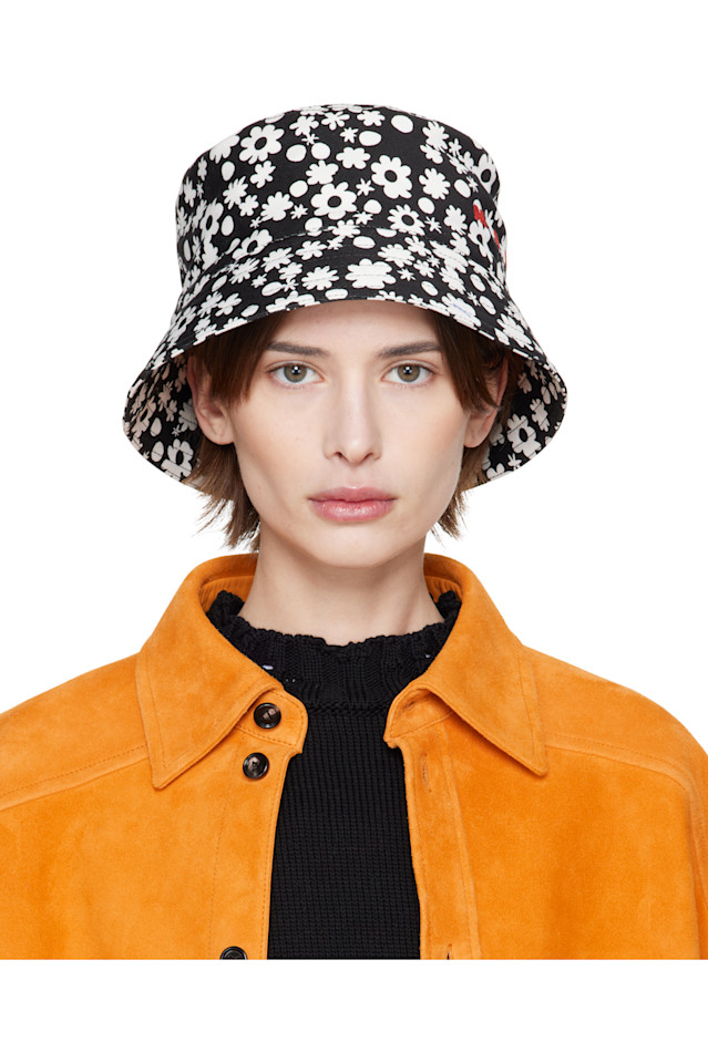 

Ведро шляпа Pop fields Marni, черный