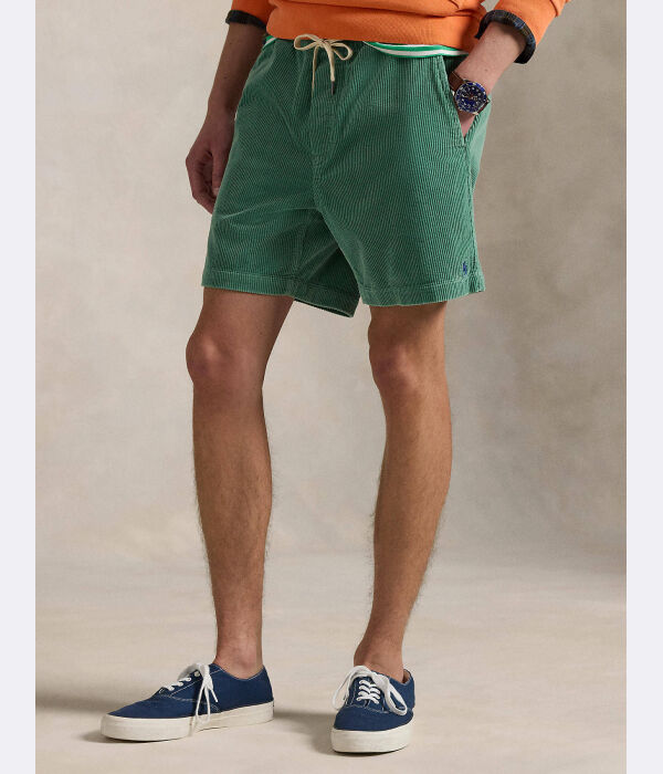 

Вельветовые шорты prepster Regular fit Polo Ralph Lauren, зеленый