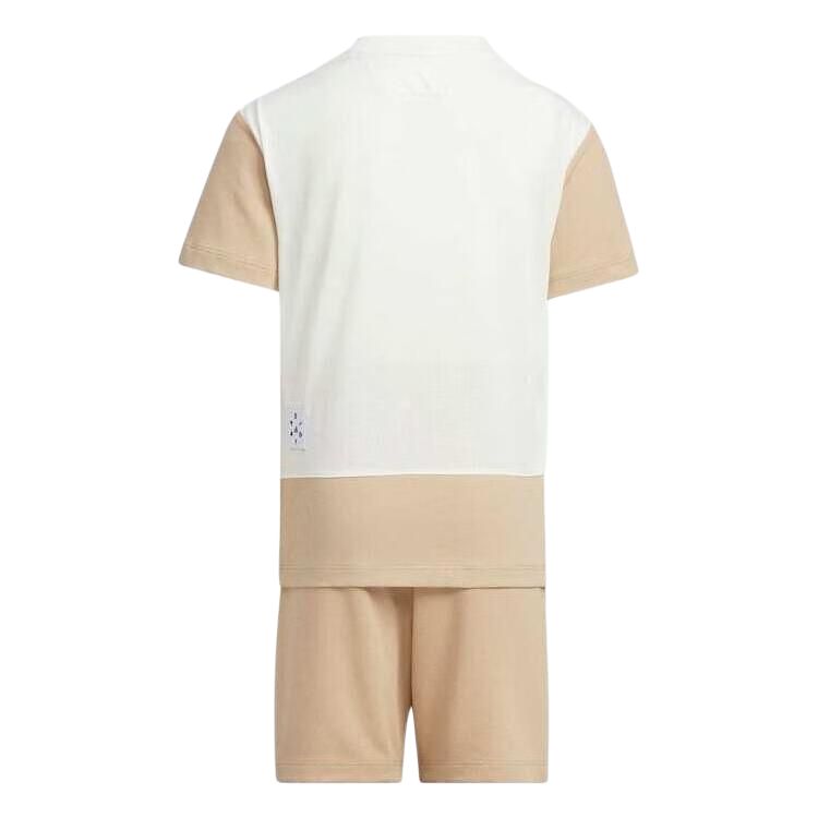 Adidas Повседневная спортивная одежда Jade White/Warm Sand для детей 3-7 лет — фото 3