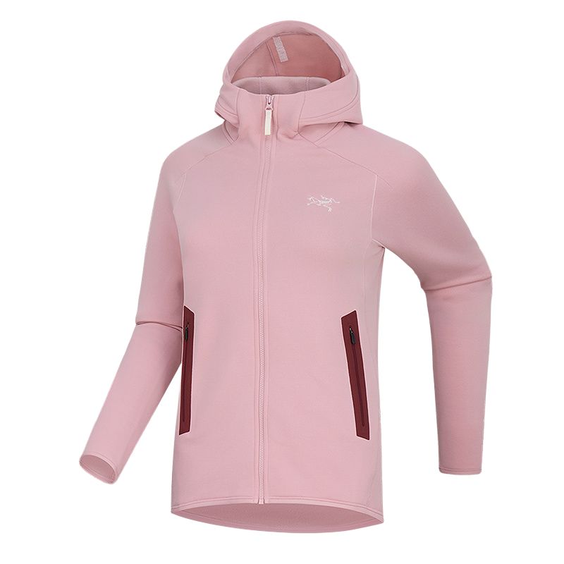 

Arcteryx Толстовка с капюшоном из флиса, Shell Pink/Mars Red/Mars/Bliss