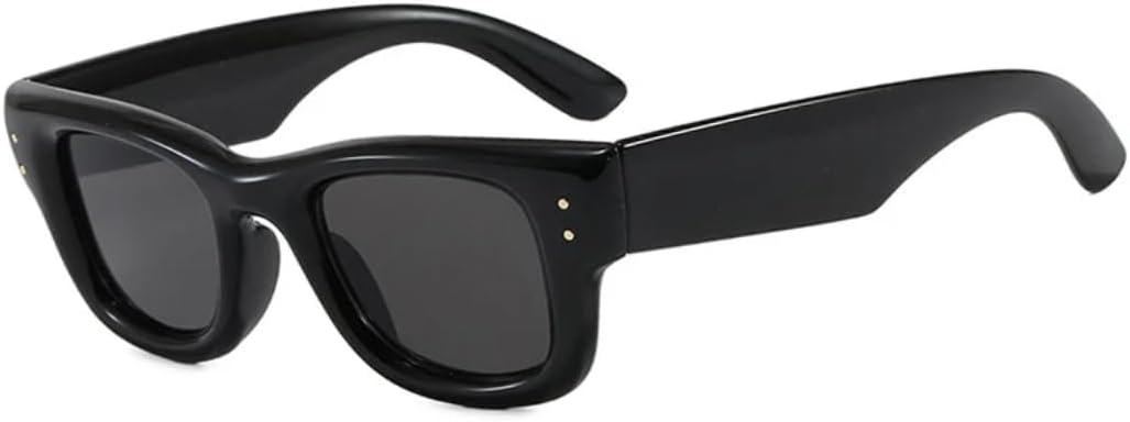 

Солнцезащитные очки Rivets для женщин с градиентным покрытием, защита от УФ-излучения UV400, модные очки Black Tea для мужчин, трендовые солнцезащитные очки UUPTTPL, Black Black