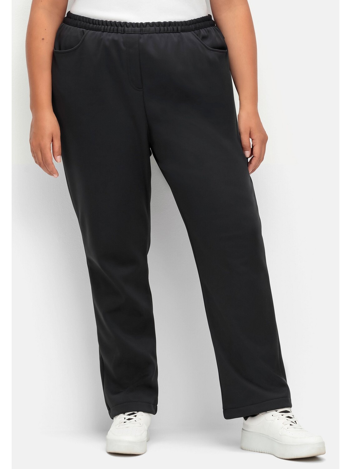

Брюки sheego Thermohose, черный
