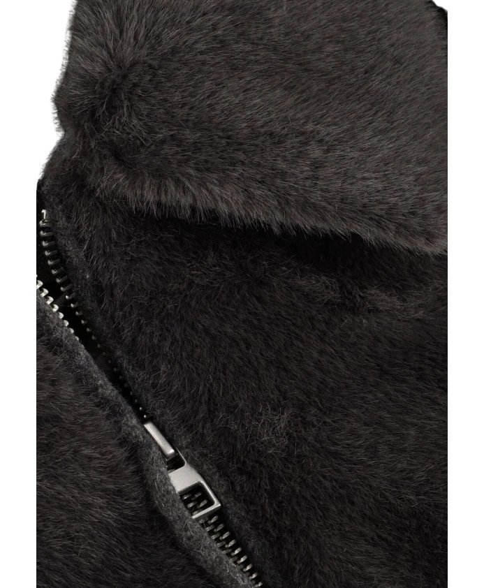 

Куртка из искусственного меха Withblack, серый