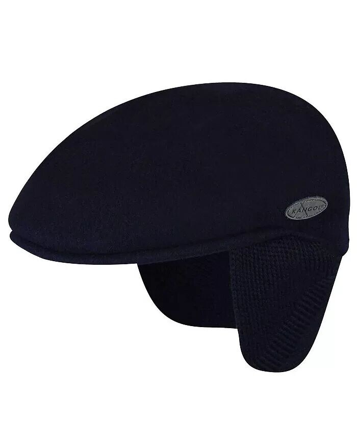

Мужские шерстяные шапки-ушанки Ivy и плоские кепки 504 Kangol, синий