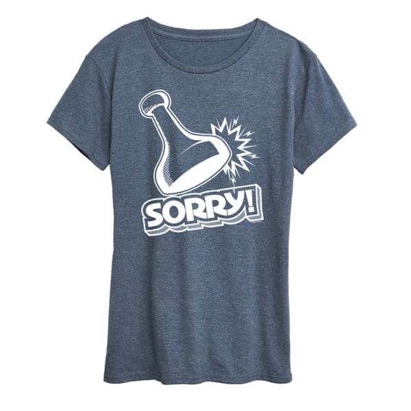 

Футболка с принтом "Женская фишка из игры Sorry" от Hasbro, синий