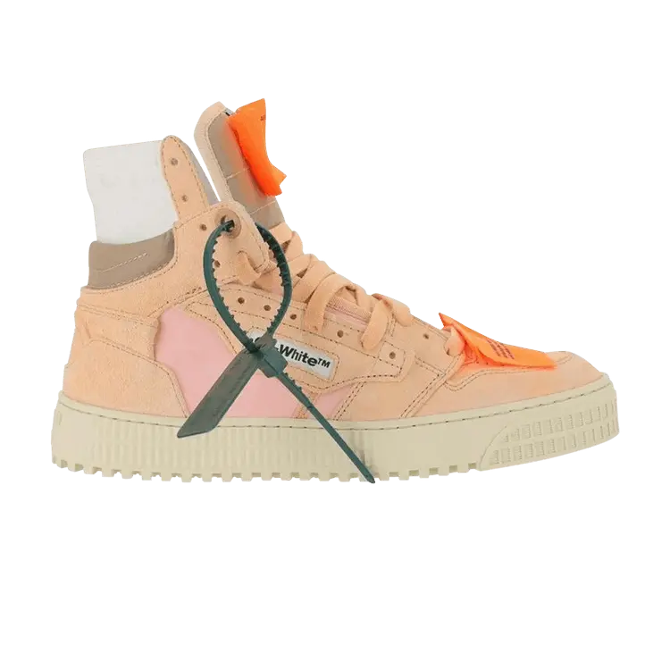 Кроссовки Off-White Off-White Wmns Off-Court 3.0 High 'Peach Pink', розовый