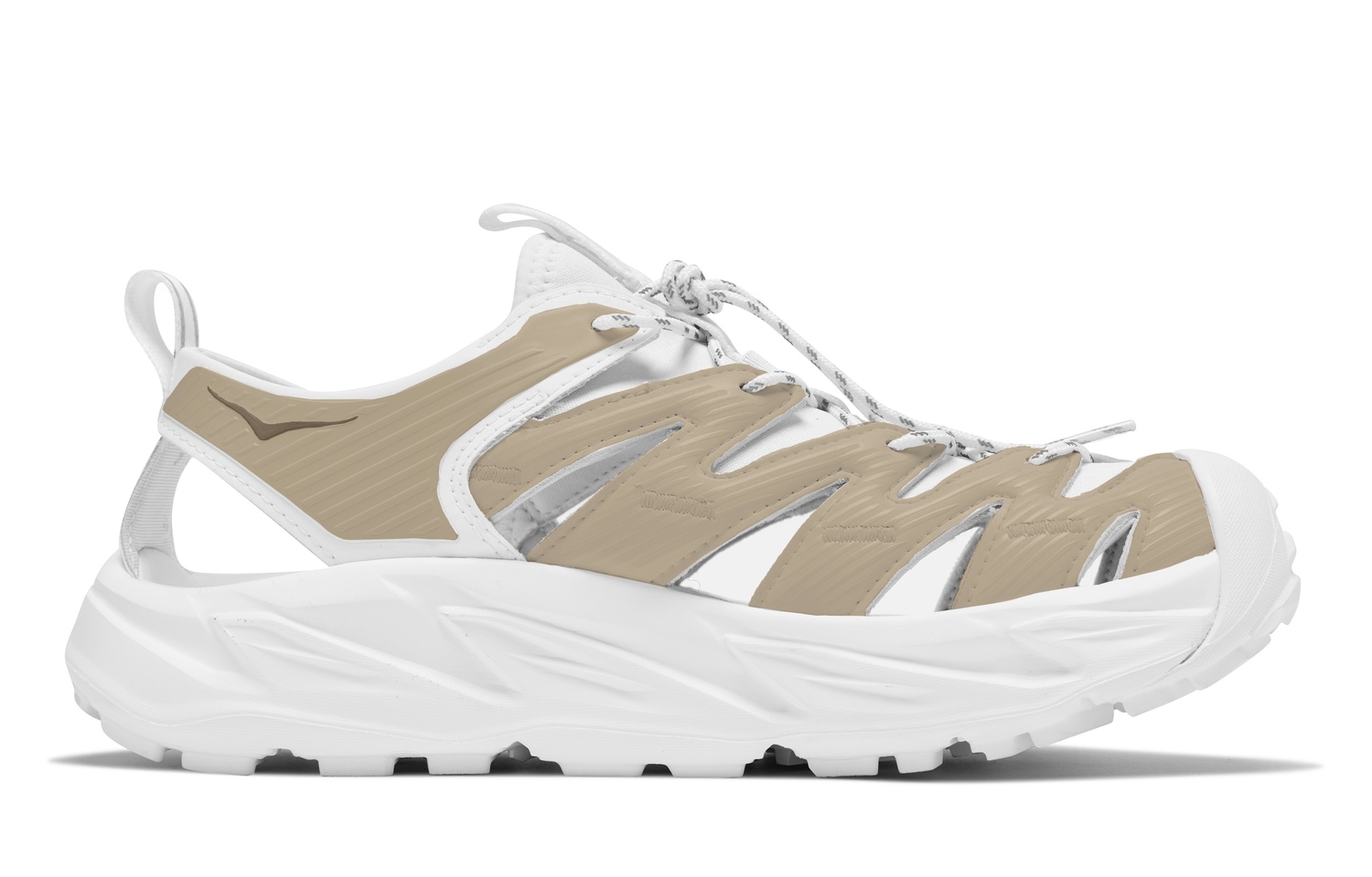 HOKA ONE ONE Хопари серия речные треккинговые ботинки унисекс белый хаки белый, цвет Khaki White — фото 3