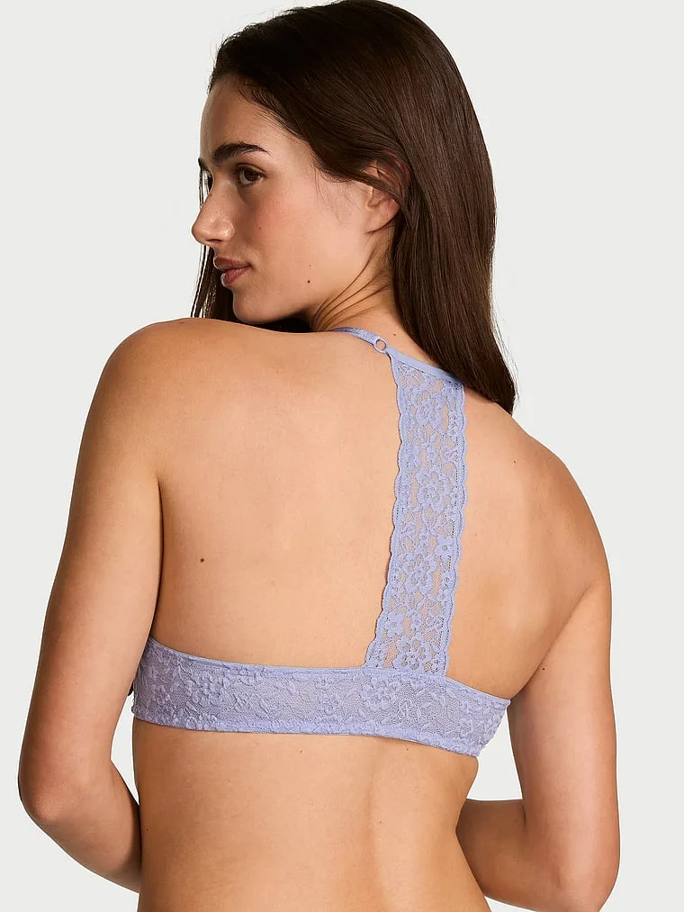 Бюстгальтер Victoria'S Secret Sexy Tee Smooth Lacie Lightly Lined Front-Close Demi, сиреневый — фото 2