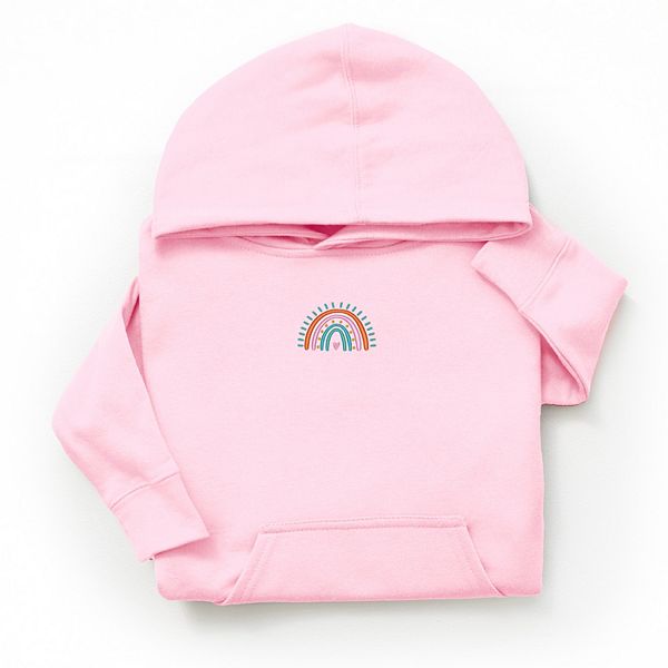 

Толстовка с вышитым радужным сердцем The Juniper Shop, Pink