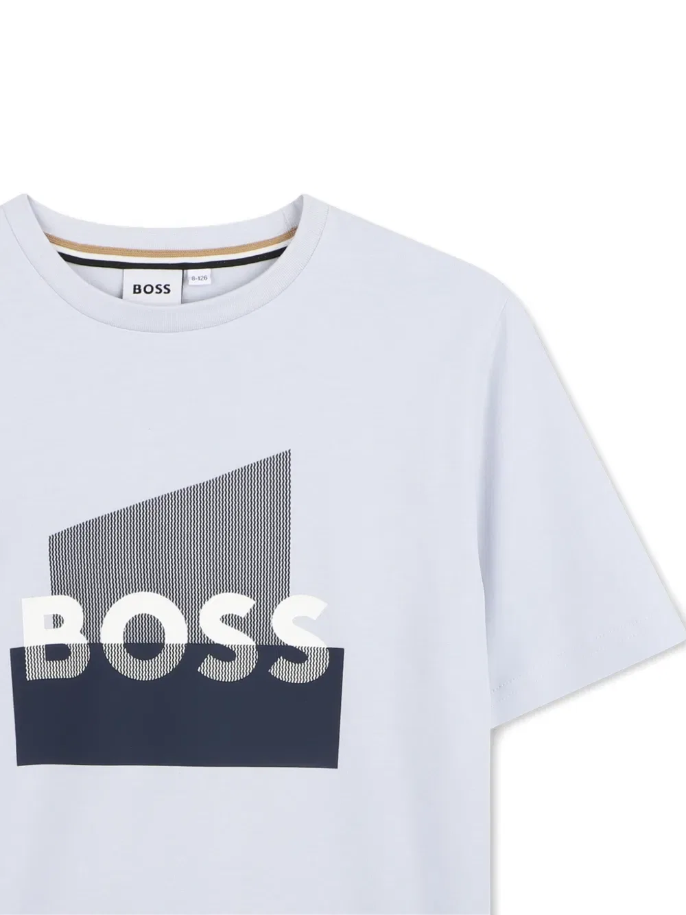 Футболка с графическим принтом Boss Kidswear, синий — фото 3