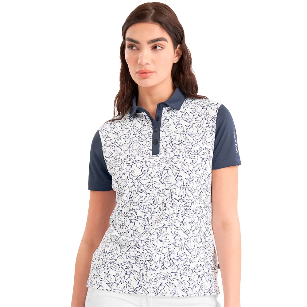 

Футболка с коротким рукавом Calvin Klein Golf Harmony Printed Woman, белый
