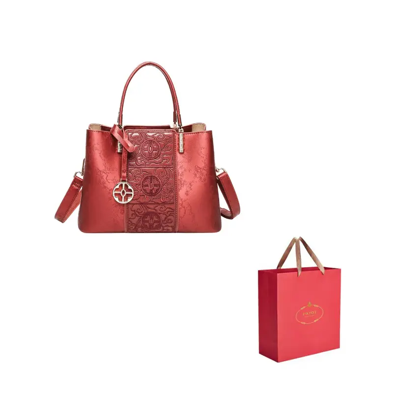 

PAYOT Микрофибра искусственная кожа женская сумка через плечо поясная клатч кирпично-красная, Brick Red