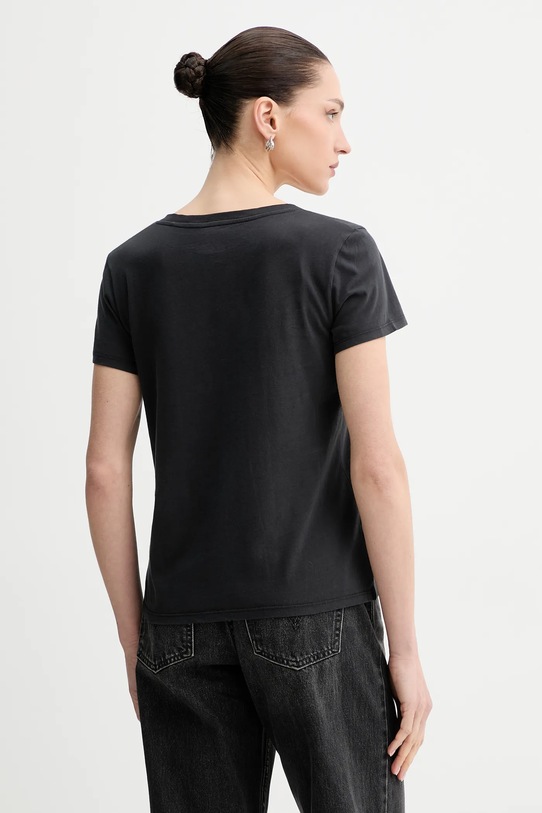 Идеальные хлопковые футболки с v-образным вырезом, комплект из 2 штук. Levi's, черный — фото 4