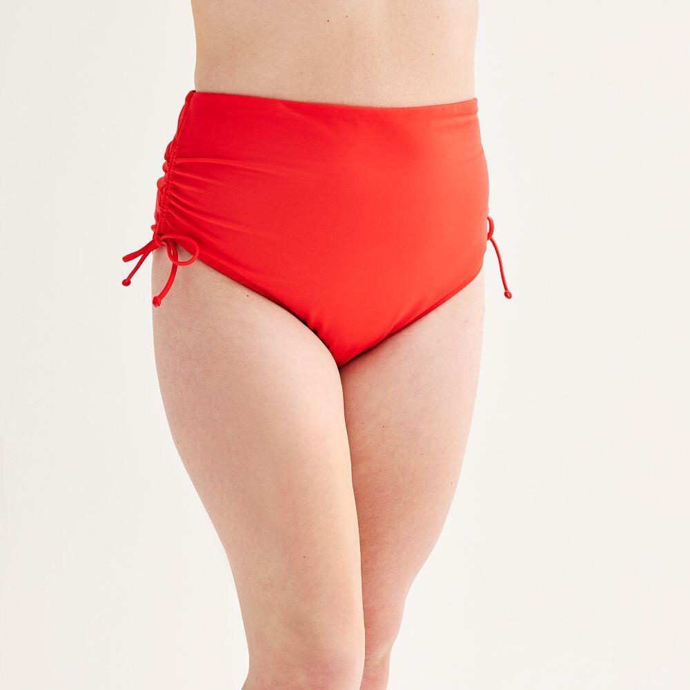 

Женские плавки S3 для плавания с регулируемыми завязками по бокам S3 Swim, цвет Scarlet