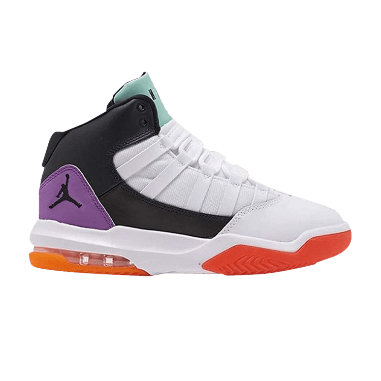 

Кроссовки Air Jordan Jordan Max Aura GS 'White Aurora Green', белый