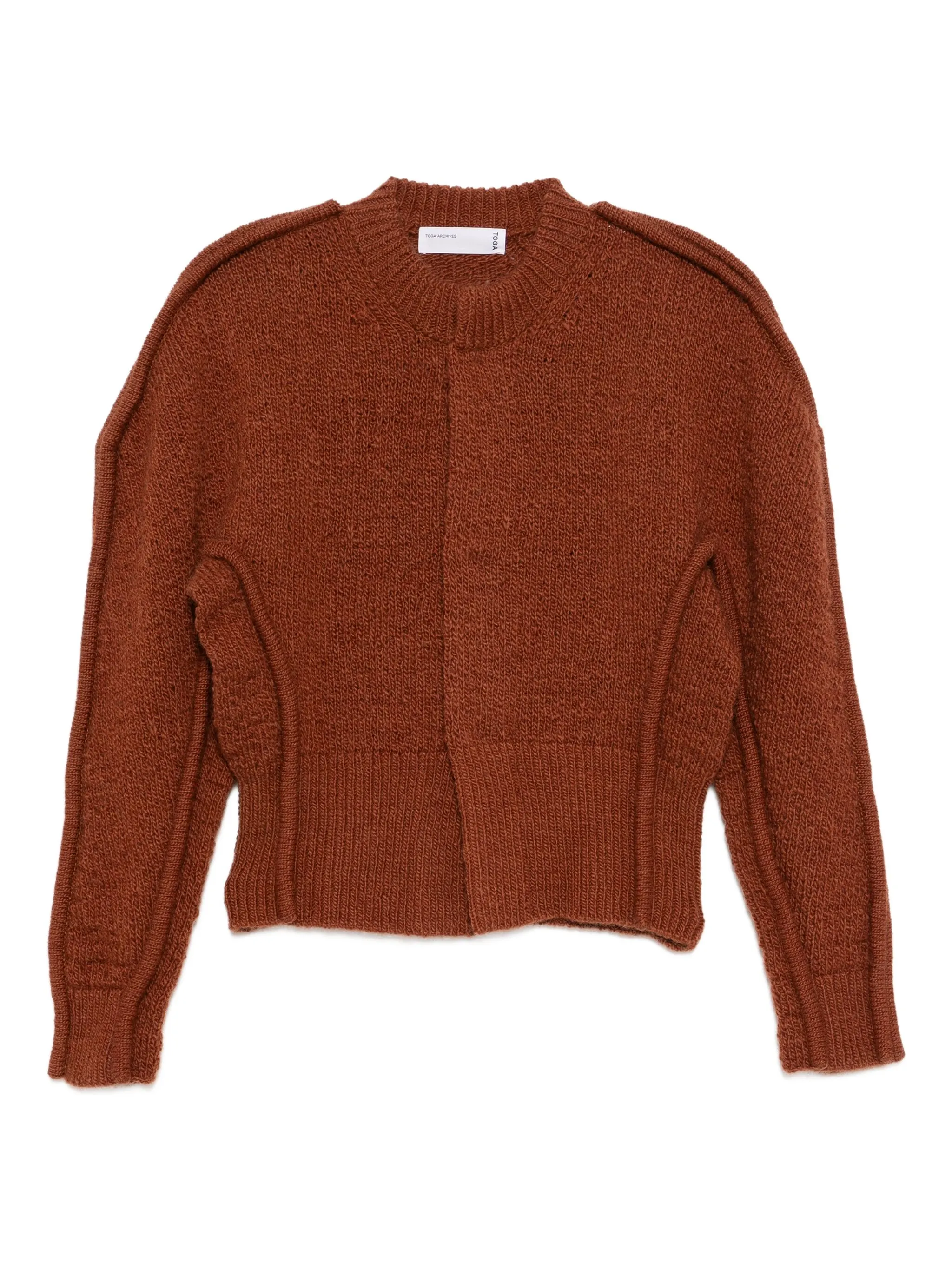 

Шерстяной кардиган Toga, коричневый