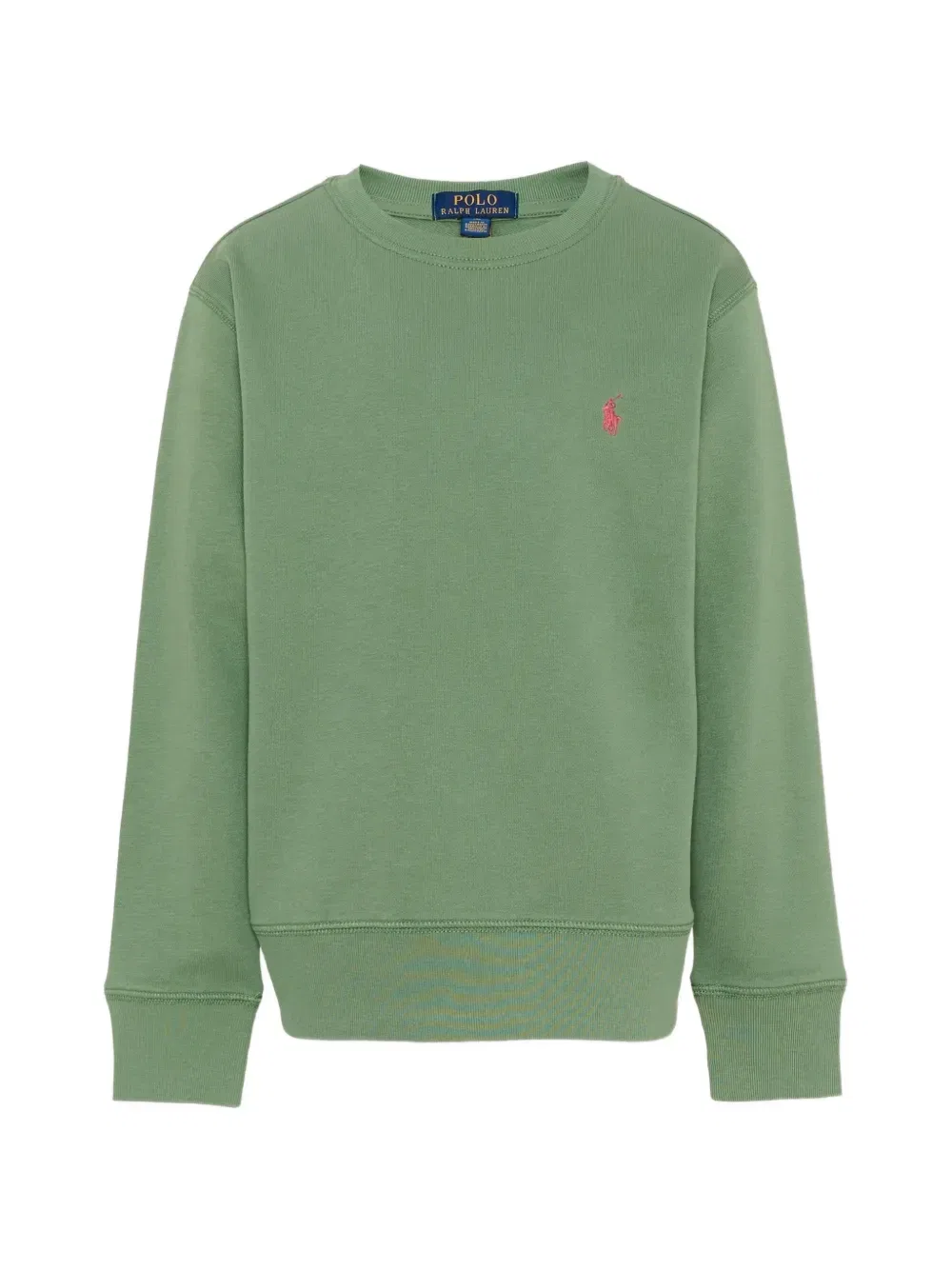 Свитер с вышивкой пони Polo Ralph Lauren Kids, зеленый