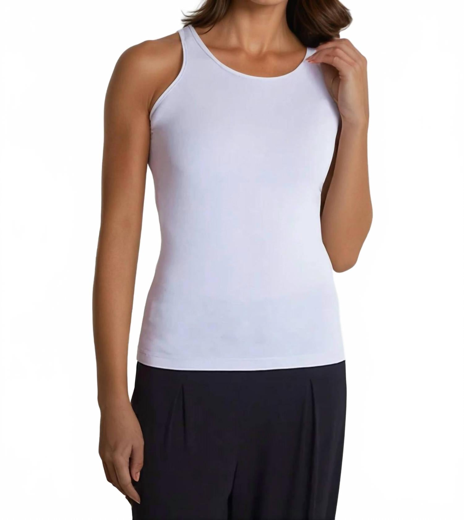 

Коллагеновая майка жемчужно-серого цвета Buki