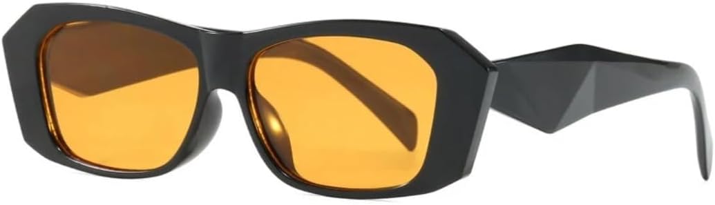 

Солнцезащитные очки с защитой UV400 | Маленькая оправа, цветные линзы | для женщин и мужчин, для занятий спортом на открытом воздухе и вождения (желтые) PNTRBCK, Yellow