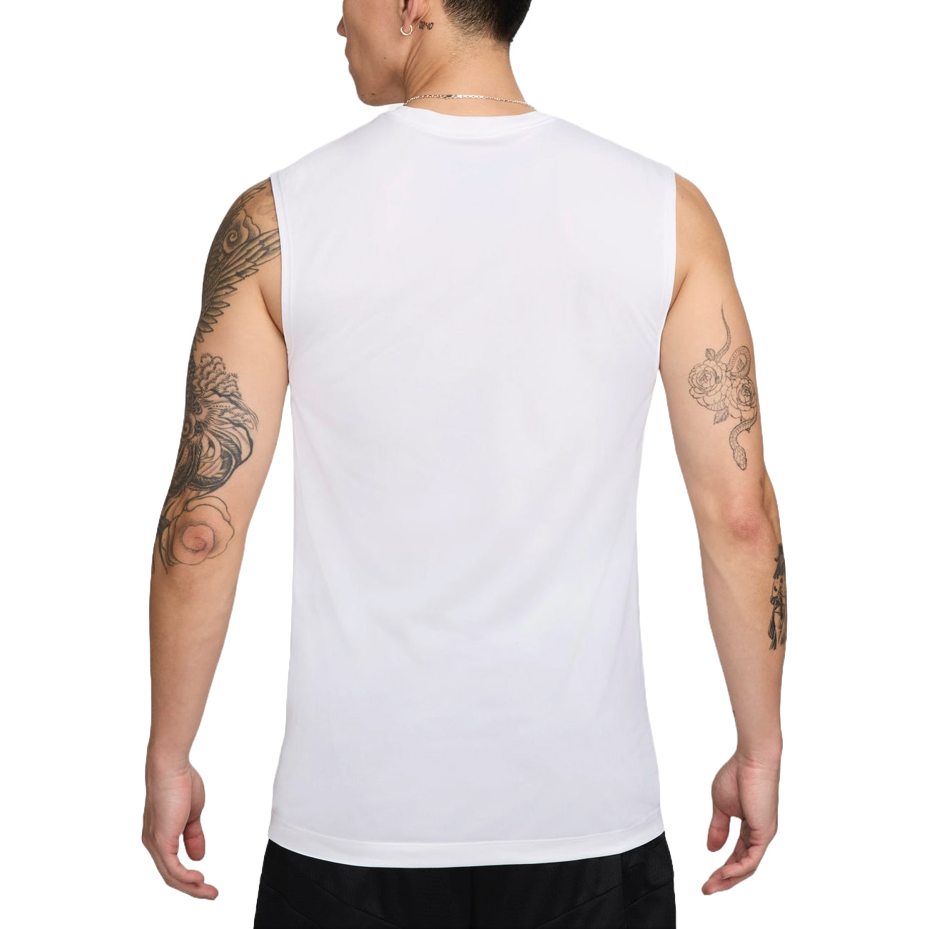 Спортивный топ Nike Dri-FIT Basketball Tank Asia Sizing 'White' FV8415-100, белый — фото 2