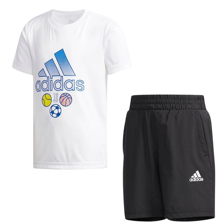 

Adidas Повседневная спортивная одежда white для детей 3-7 лет