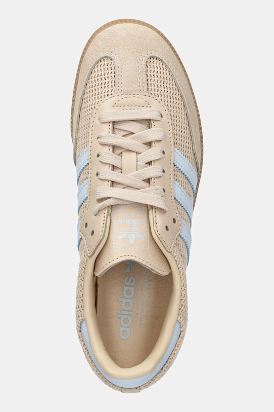 Кроссовки Samba OG Adidas Originals, бежевый — фото 4