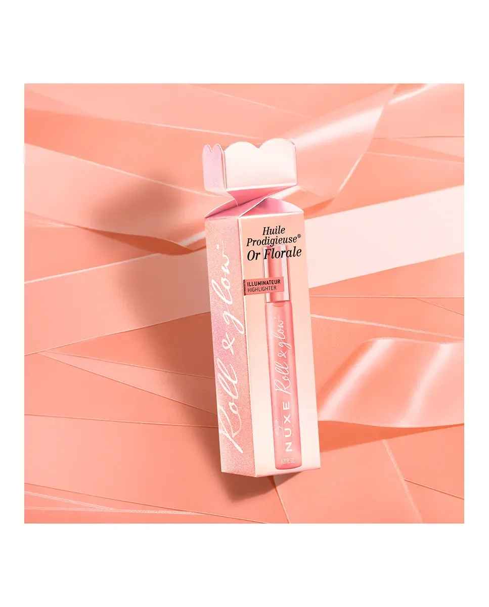 Масло для сияния Cracker Roll & Glow Huile Prodigieuse Or Florale Nuxe — фото 3