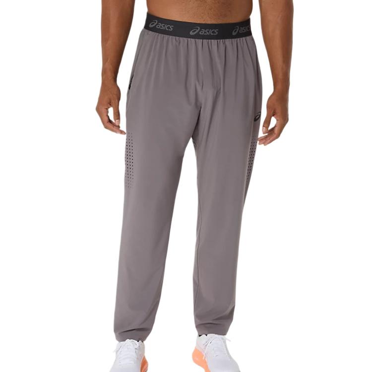 

Вязаные спортивные штаны мужские серые ASICS, серый