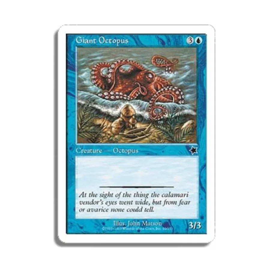 

CCG Гигантский осьминог (С), MTG - Starter Series (1999)