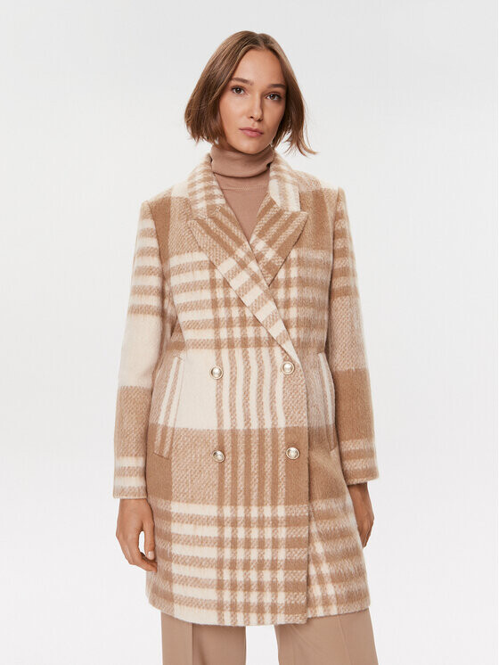 

Переходное пальто стандартного кроя Guess, бежевый