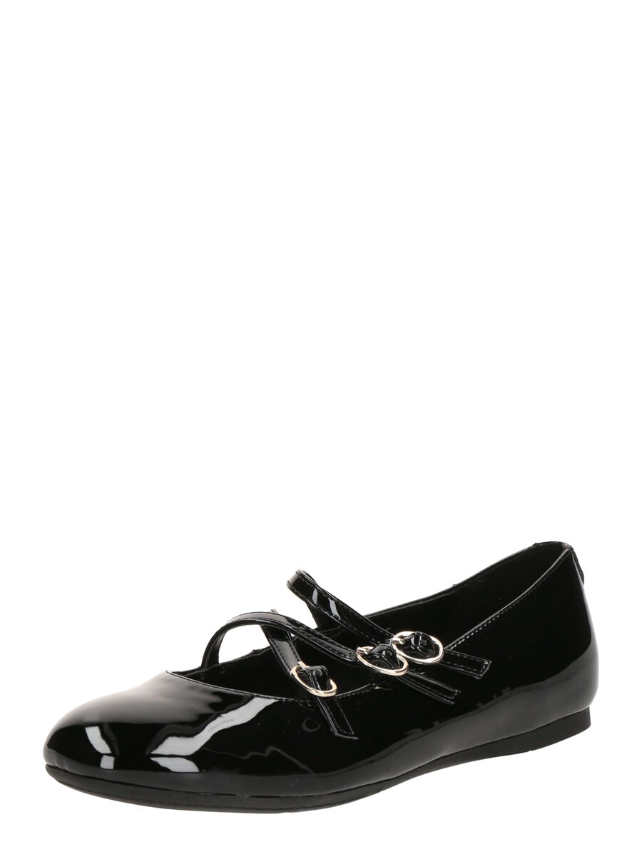 Балетки с ремешком GUESS Kaldra, Black