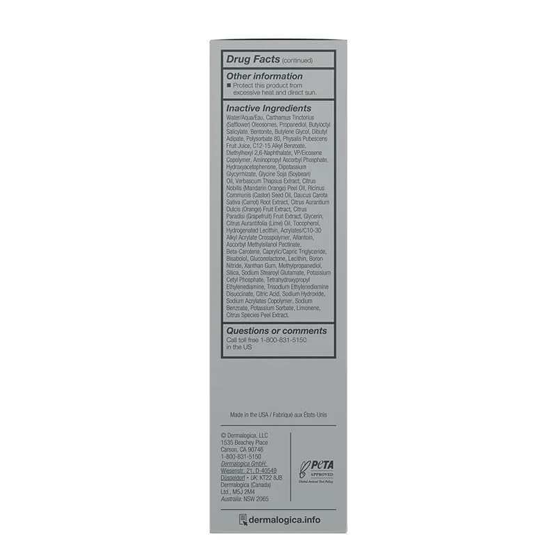 Увлажняющий крем для лица Dermalogica Biolumin-C Heat Aging Protector SPF 50 для ежедневного использования с солнцезащитным фильтром - защита от признаков старения кожи, 1,7 жидких унций — фото 3