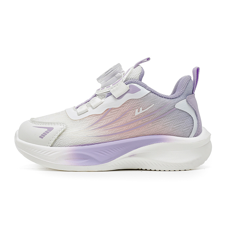 Детские кроссовки для бега Low top с амортизацией, увеличенной высотой, легкие и устойчивые к истиранию WARRIOR, черный/синий — фото 3