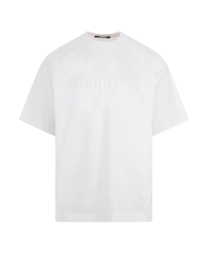 

Футболка с типографическим рисунком Jacquemus, белый