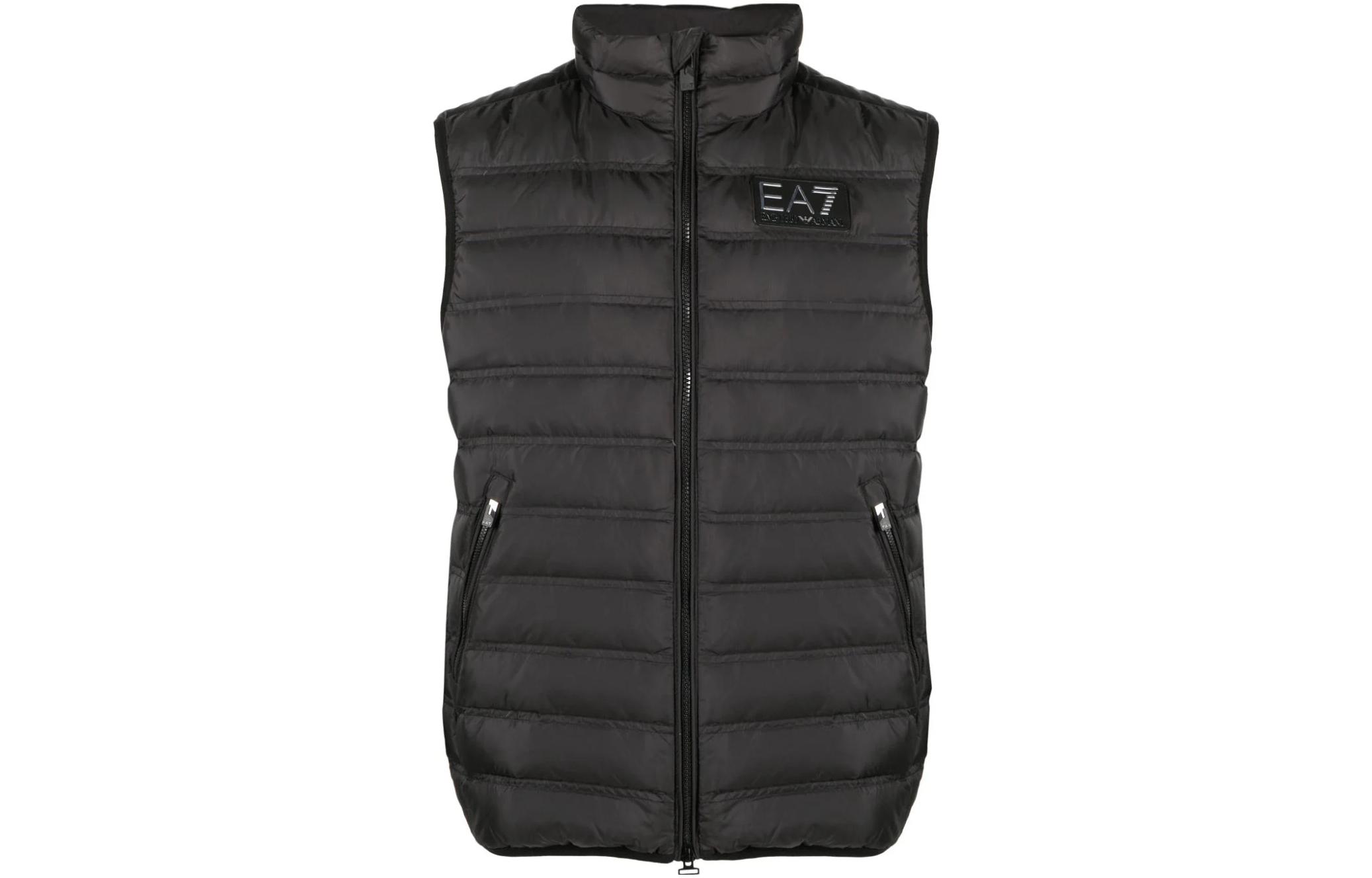 

EMPORIO ARMANI Мужская черная куртка-пуховик EA7, Черный, EMPORIO ARMANI Мужская черная куртка-пуховик EA7