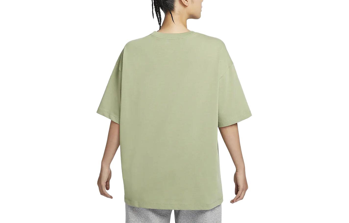 Футболка Nike Sportswear Essential Oversized DX7911-386, зеленый — фото 2