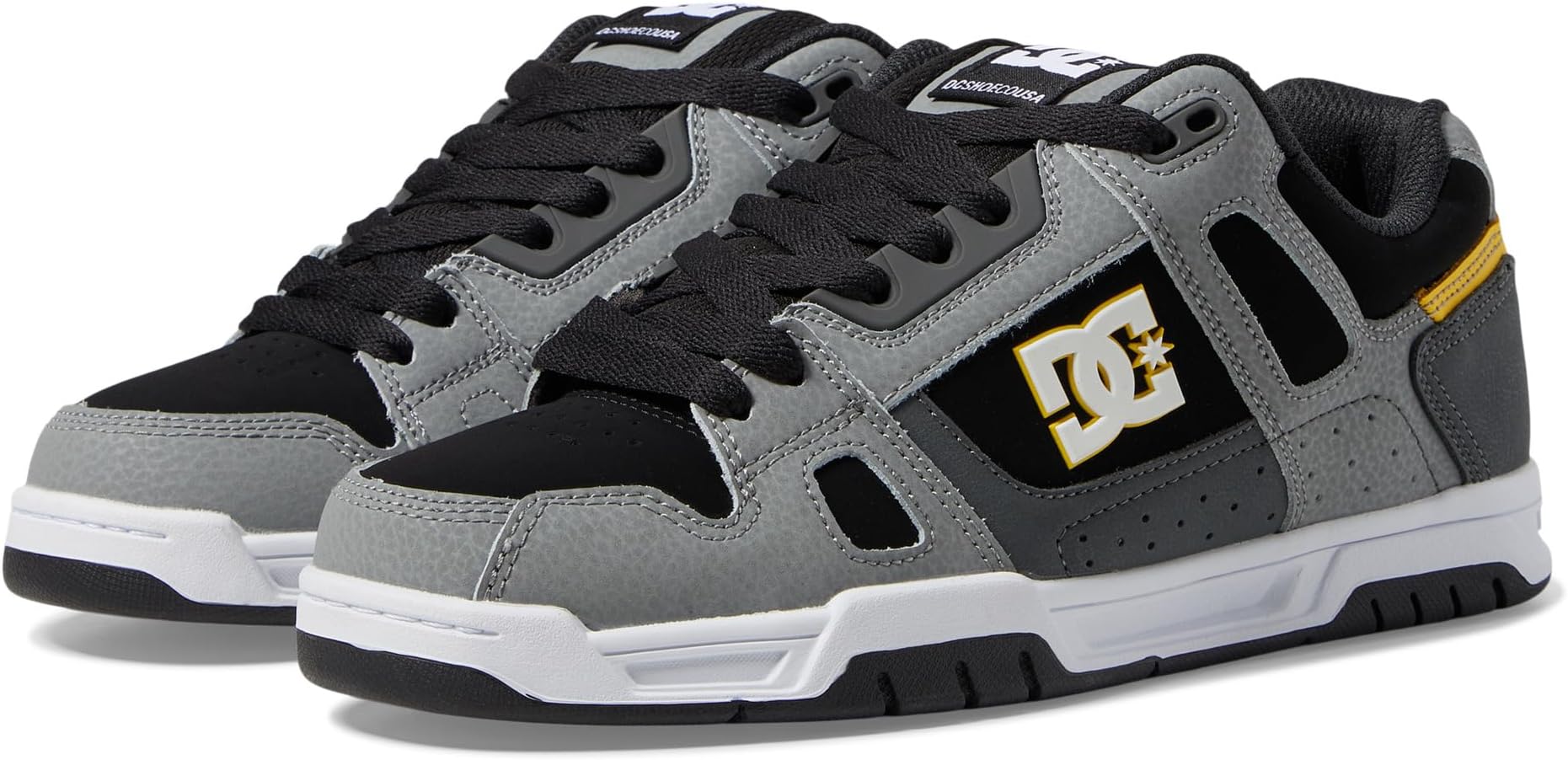 

Кроссовки DC Stag, цвет Grey/Yellow