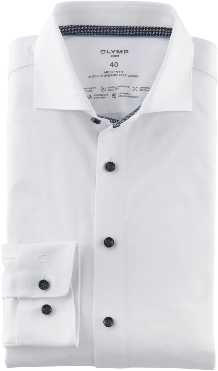 

Деловая рубашка OLYMP "Luxor Modern Fit" из серии 24/7 Luxor Modern Fit, белый