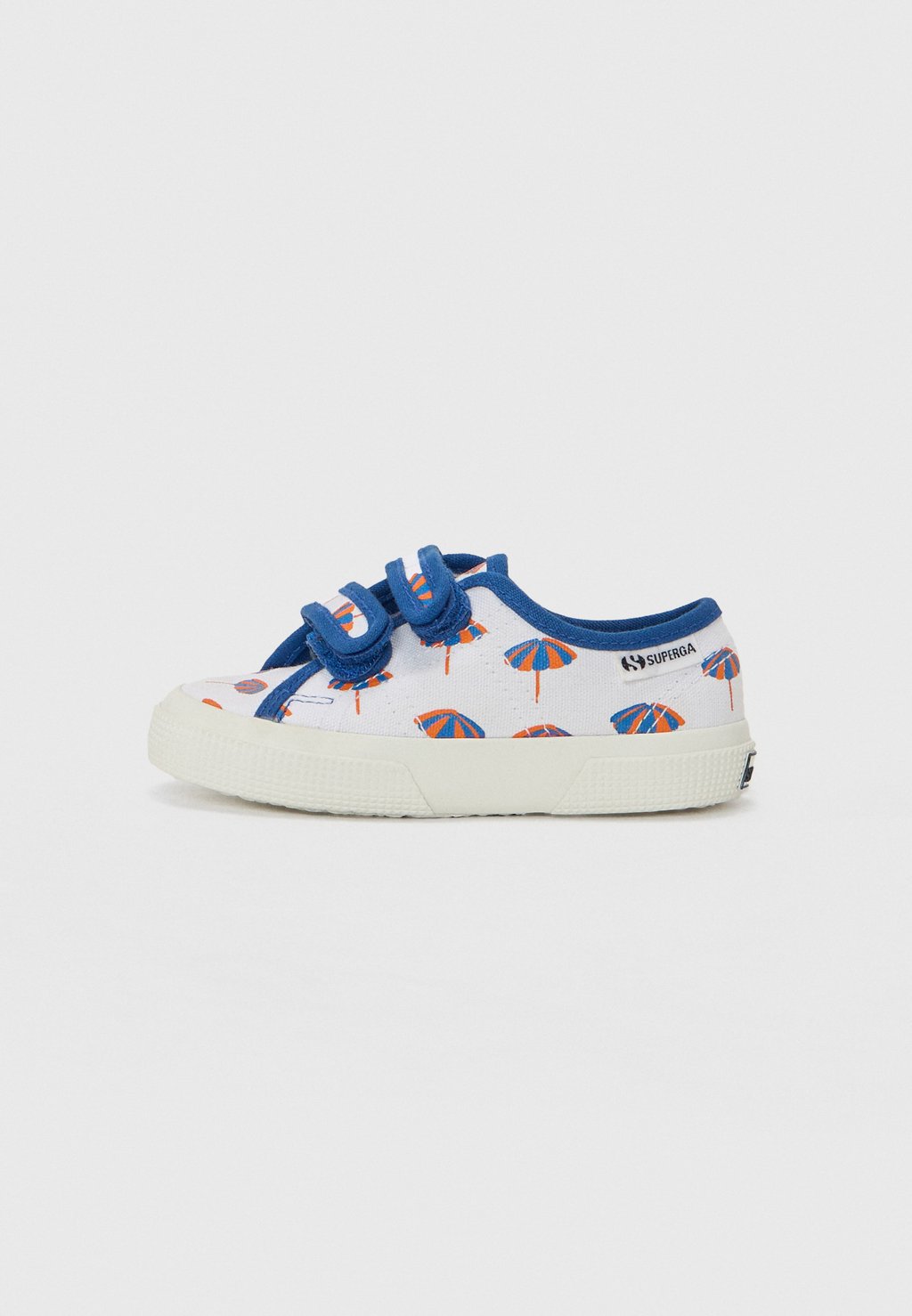 

Низкие кеды KIDS STRAPS UMBRELLA PRINT LEGGERA UNISEX Superga, белый