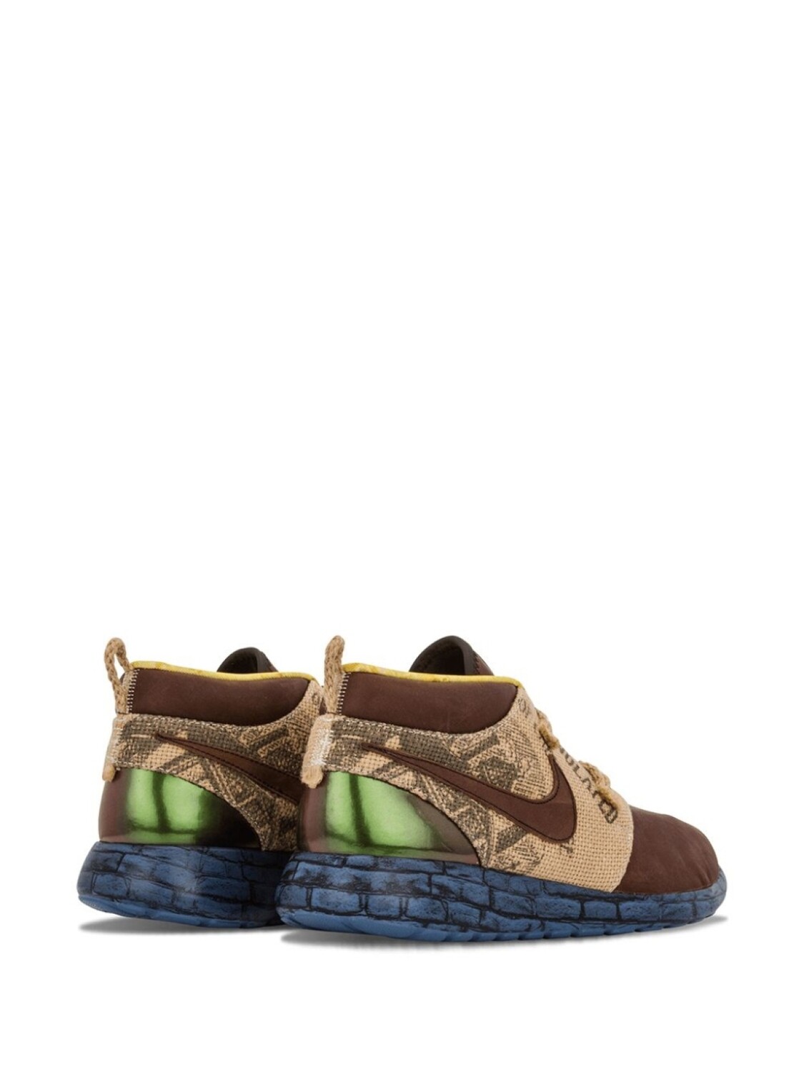 Nike кроссовки Roshe Run Trollstrike, коричневый — фото 2