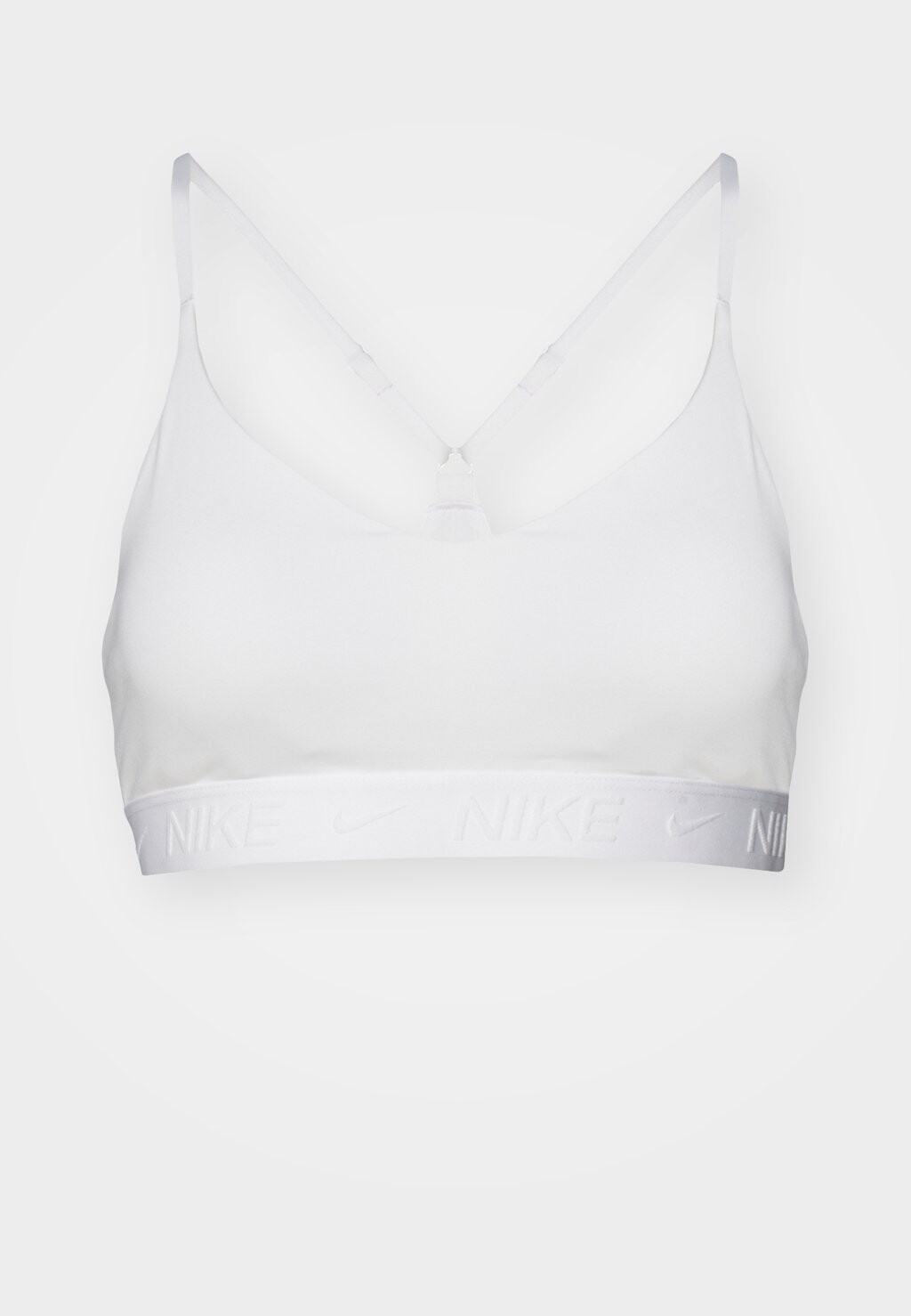 Спортивный бюстгальтер с легкой поддержкой INDY BRA Nike, белый — фото 2