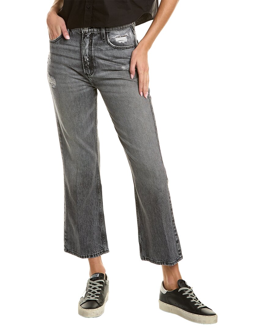 

Укороченные джинсы FRAME Denim Le High N' Tight Kallin Mini Bootcut, черный