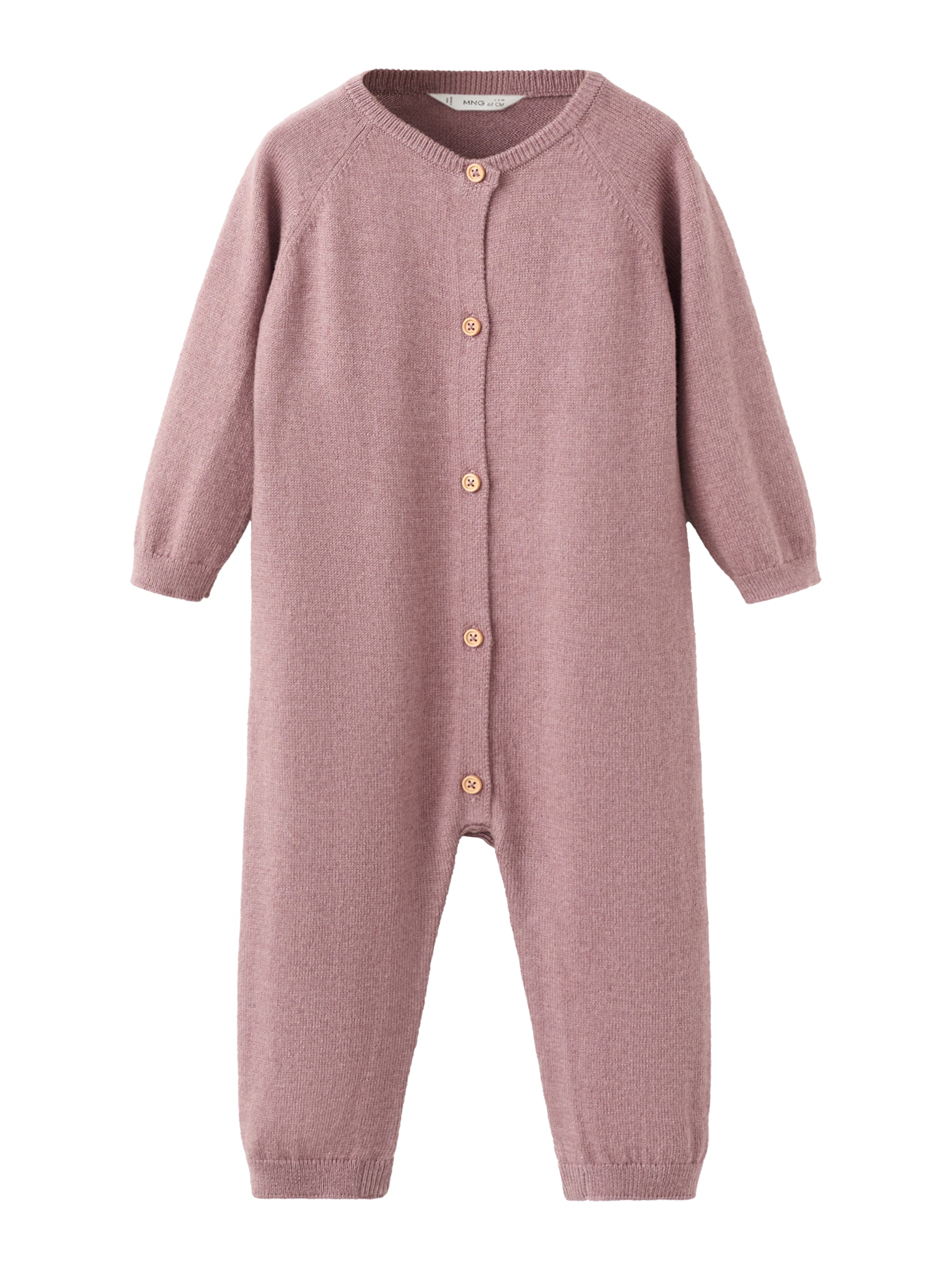 

MANGO KIDS Комбинезон 'PALE' в приглушенном розовом цвете