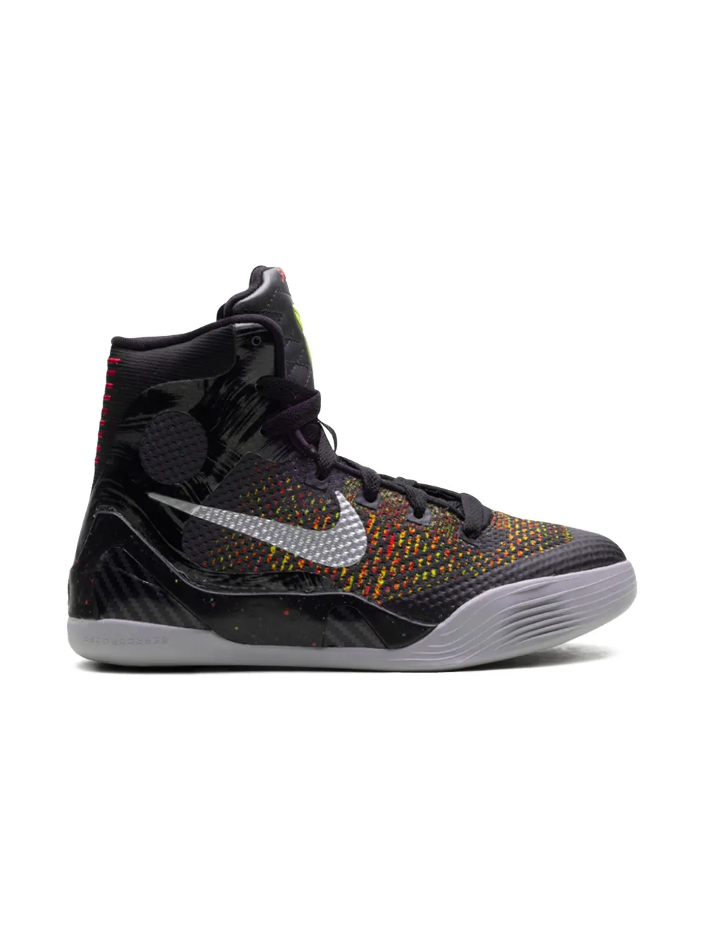 

Кроссовки Kobe 9 Elite Protro Masterpiece - Black/Metallic Silver/Bright Crimson/Volt Nike Kids, черный