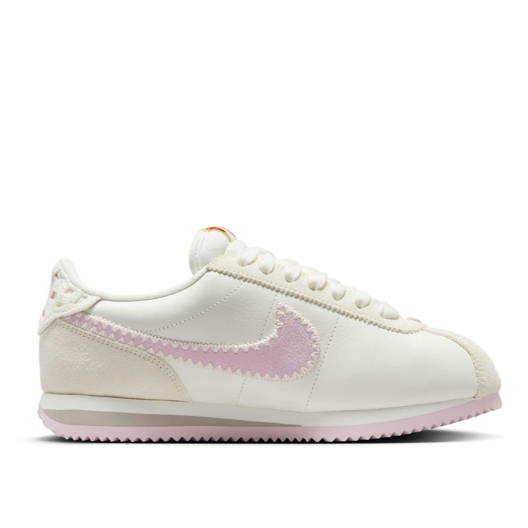 Nike Женские кроссовки Cortez Abrasion-Resistant Low-Top Running Shoes сине-розовые - Синий/Розовый, Подарочные, цвет Blue/Pink, Giveaway — фото 4