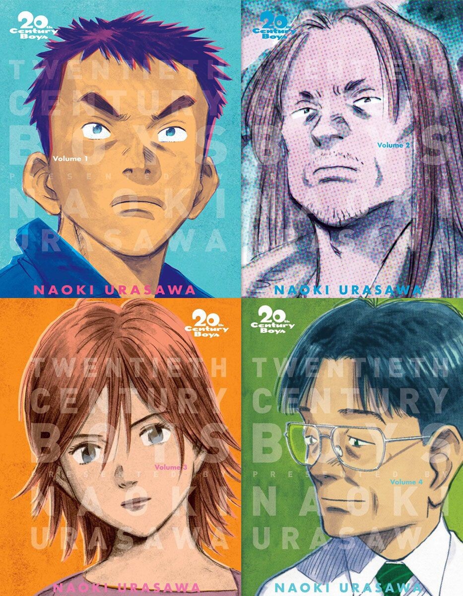 

Манга 20th Century Boys The Perfect Edition Manga (1-4) Bundle